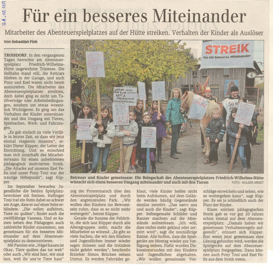 Für ein besseres Miteinander