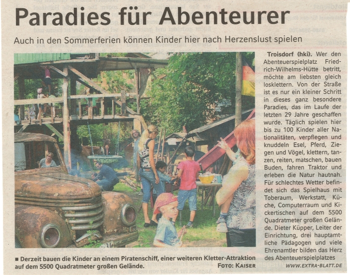 Paradies für Abenteurer